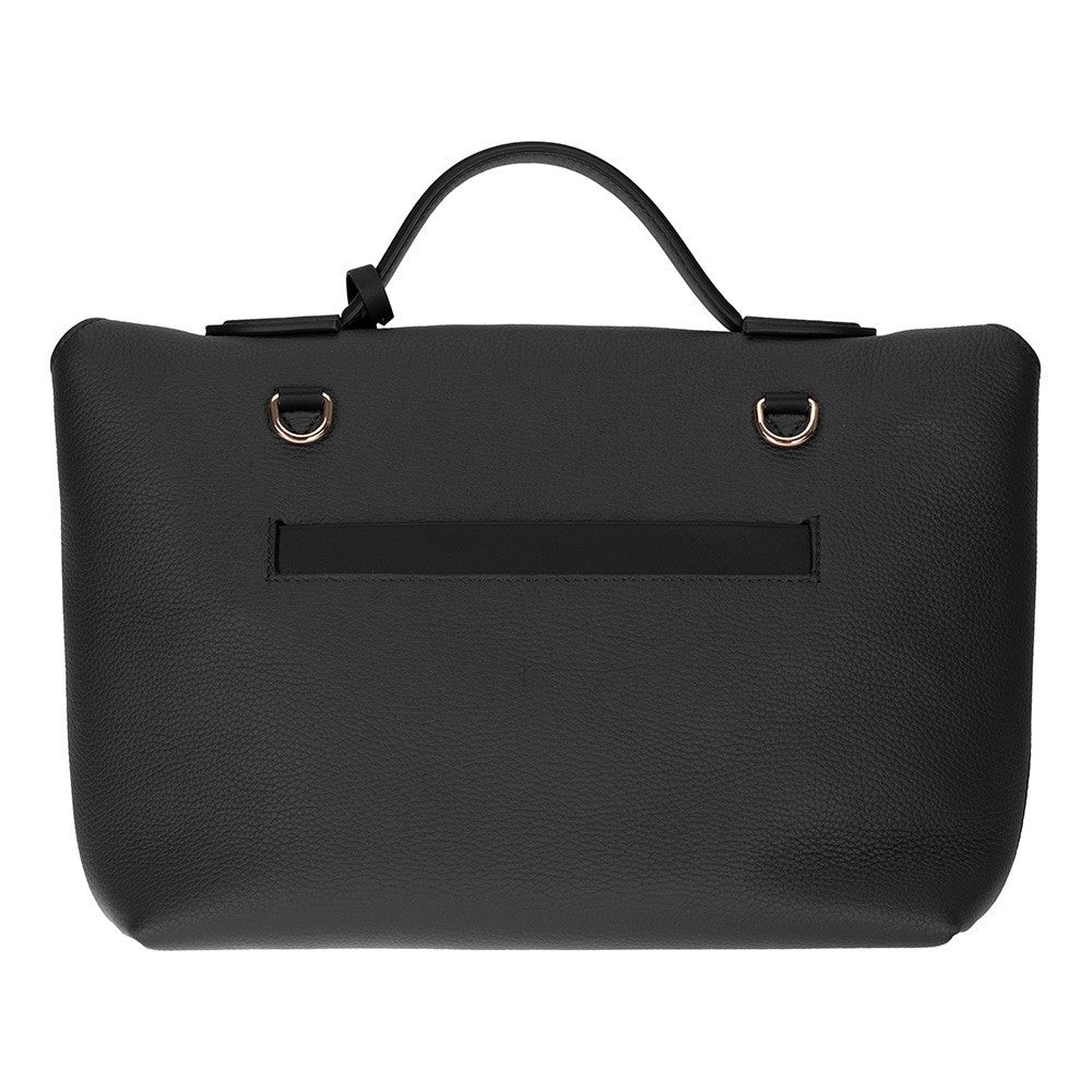 Hakiki Deri Ruby Kadın Çanta - Siyah