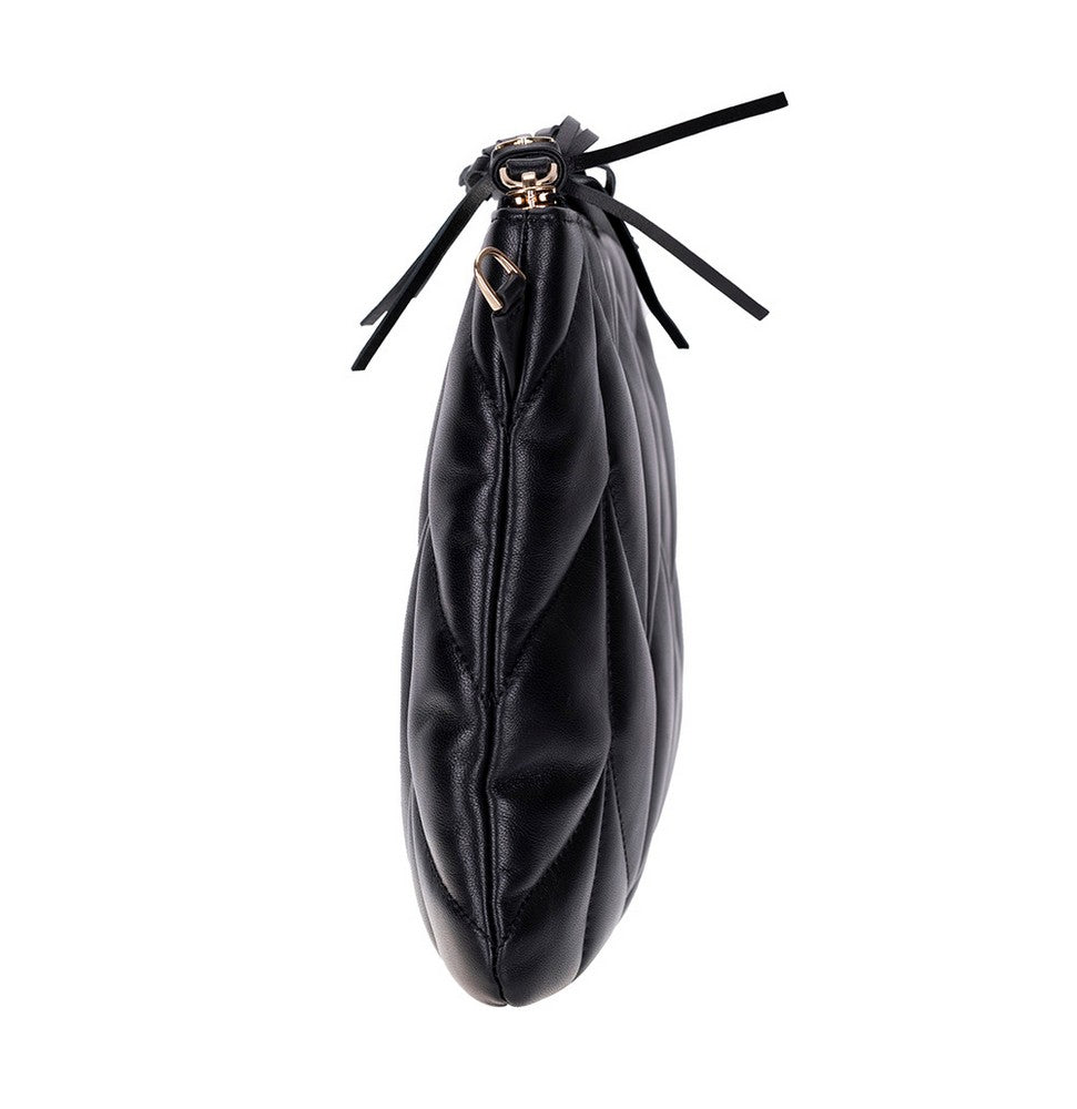 Hakiki Deri Jewel Kadın Çanta - Siyah