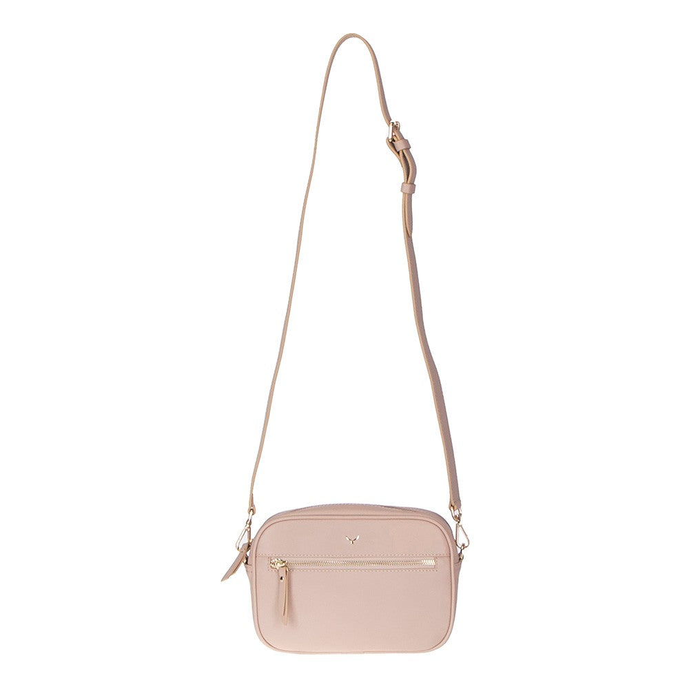 Hakiki Deri Emerald Kadın Çanta - Pembe