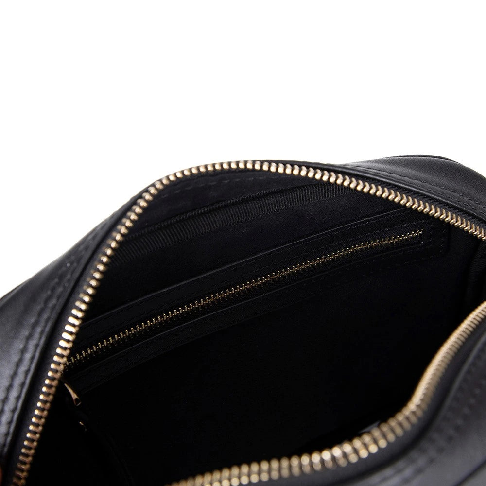 Hakiki Deri Emerald Kadın Çanta - Siyah