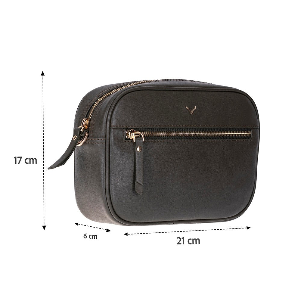 Hakiki Deri Emerald Kadın Çanta - Yeşil