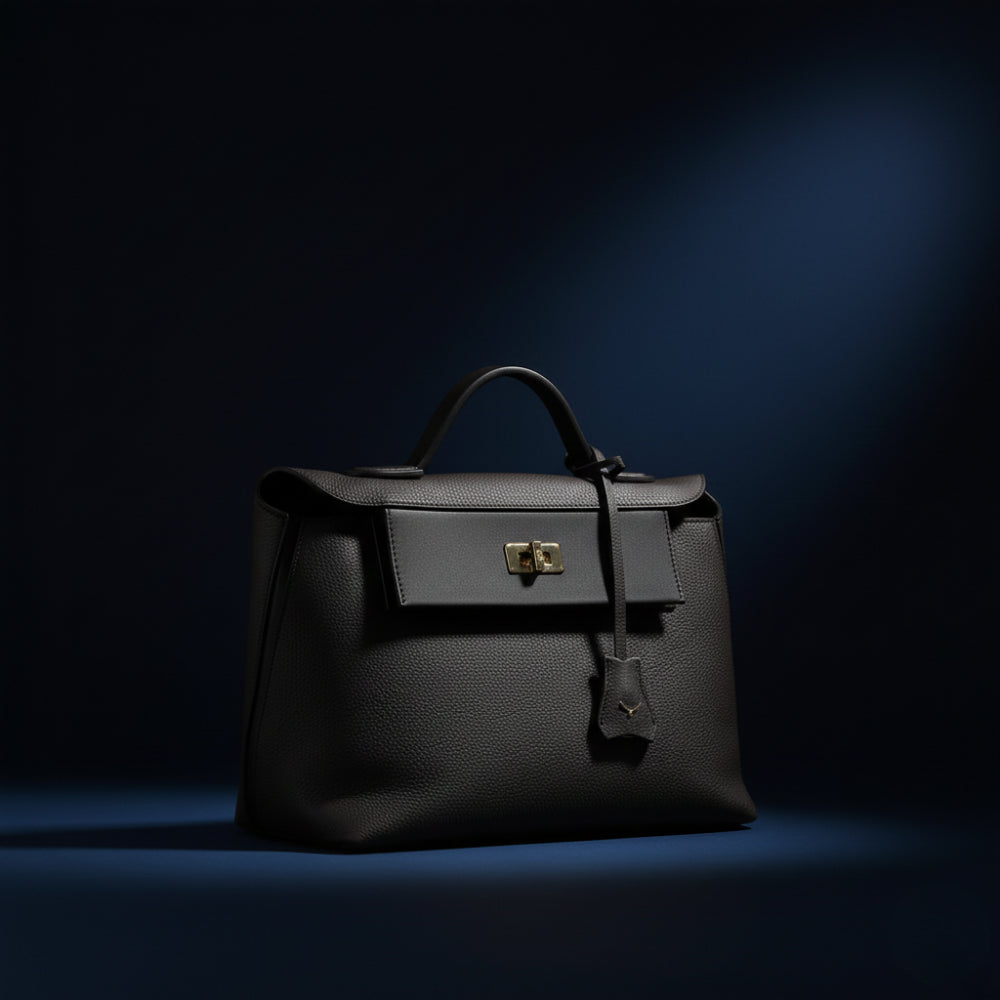 Hakiki Deri Ruby Kadın Çanta - Kahverengi