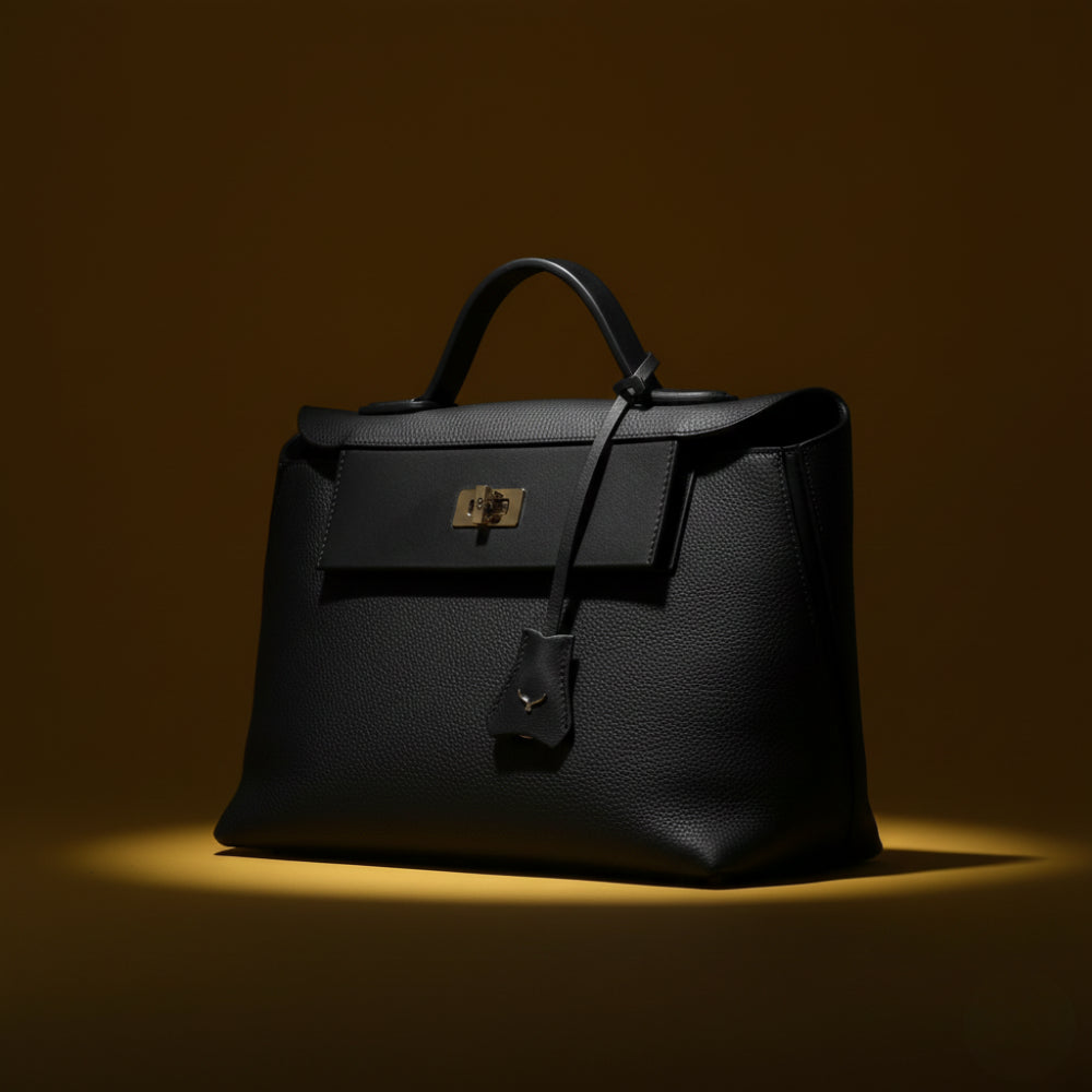 Hakiki Deri Ruby Kadın Çanta - Siyah