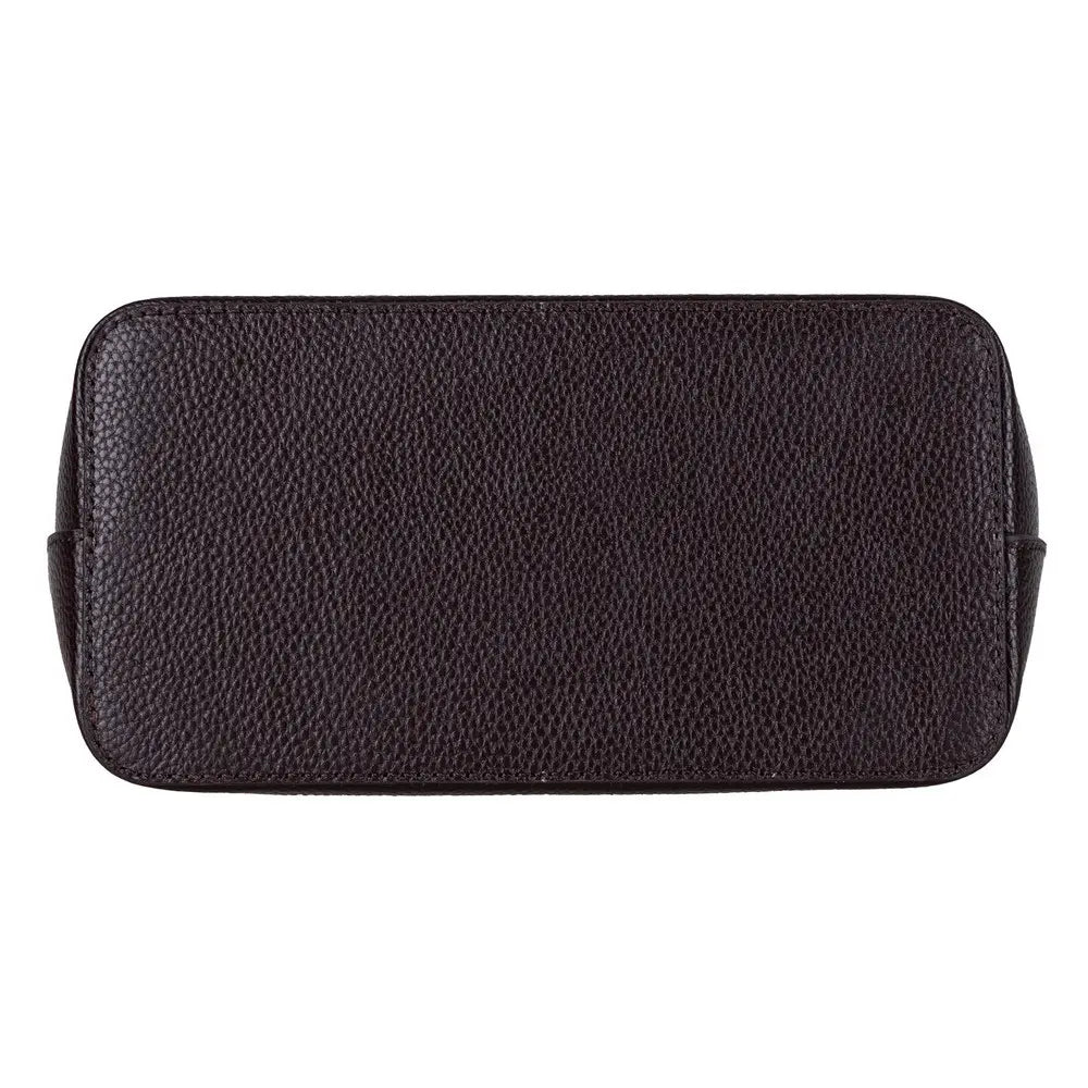 Hakiki Deri Elena Kadın Çanta - Kahve