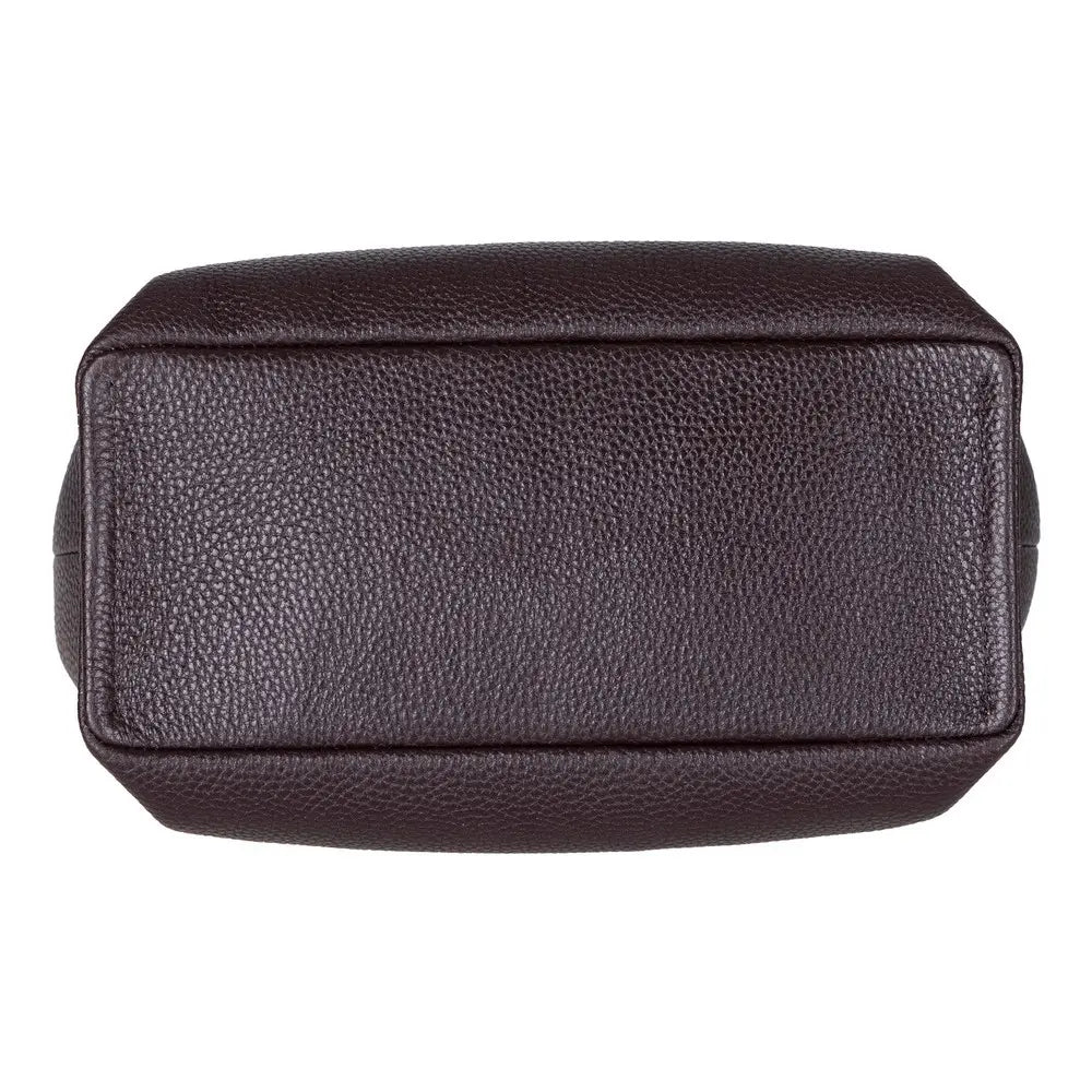 Hakiki Deri Cortina Kadın Çanta - Kahve