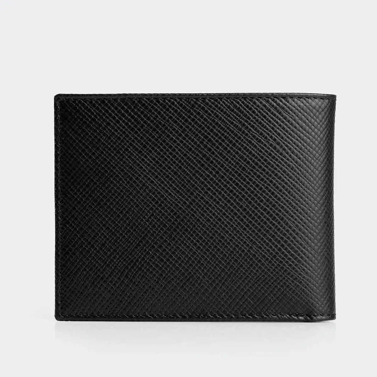 Hakiki Deri Erkek Modern Cüzdan - Siyah