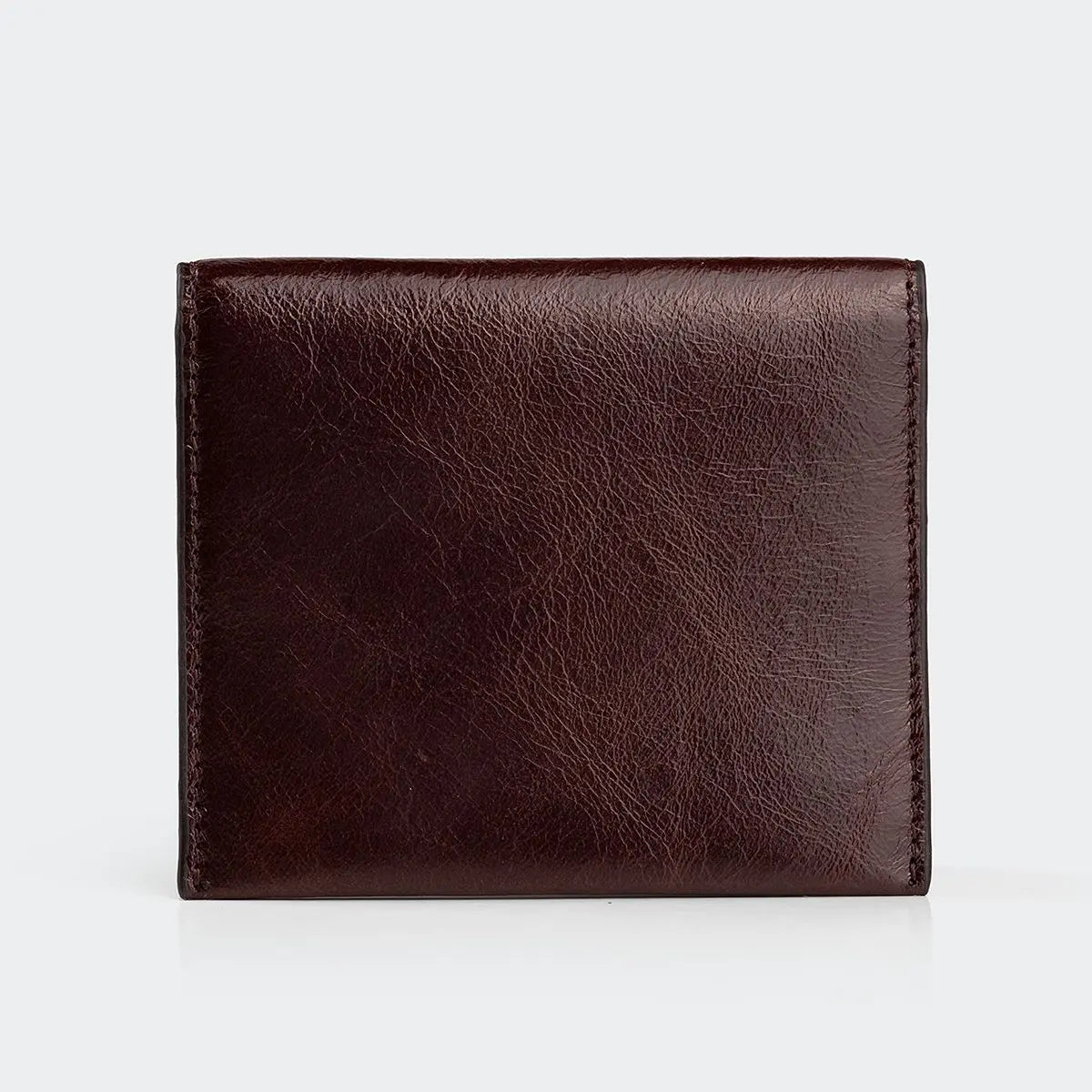 Hakiki Deri Kadın Zarif Kartlıklı Cüzdan - Kahve