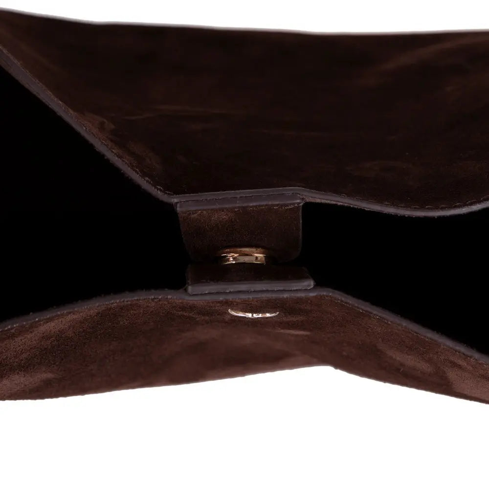 Süet Deri Stella Kadın Çanta - Süet Kahve