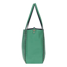 Hakiki Deri Legacy Kadın Çanta - Lacivert/Yeşil