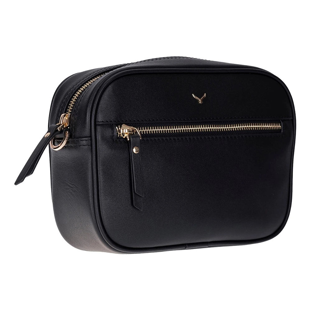 Hakiki Deri Emerald Kadın Çanta - Siyah