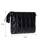 Hakiki Deri Jewel Kadın Çanta - Siyah