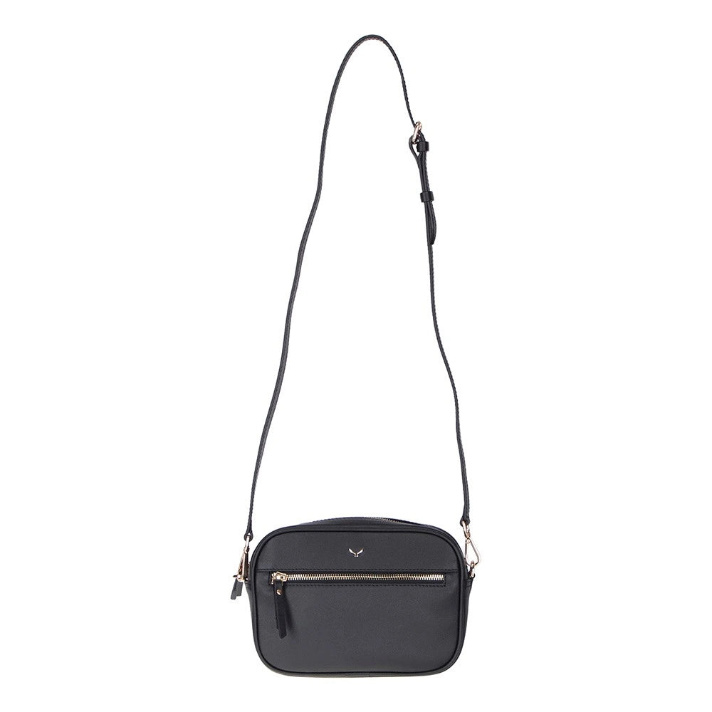 Hakiki Deri Emerald Kadın Çanta - Siyah