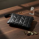 Hakiki Deri Jewel Kadın Çanta - Siyah