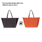 Hakiki Deri Legacy Kadın Çanta - Kahverengi/Turuncu