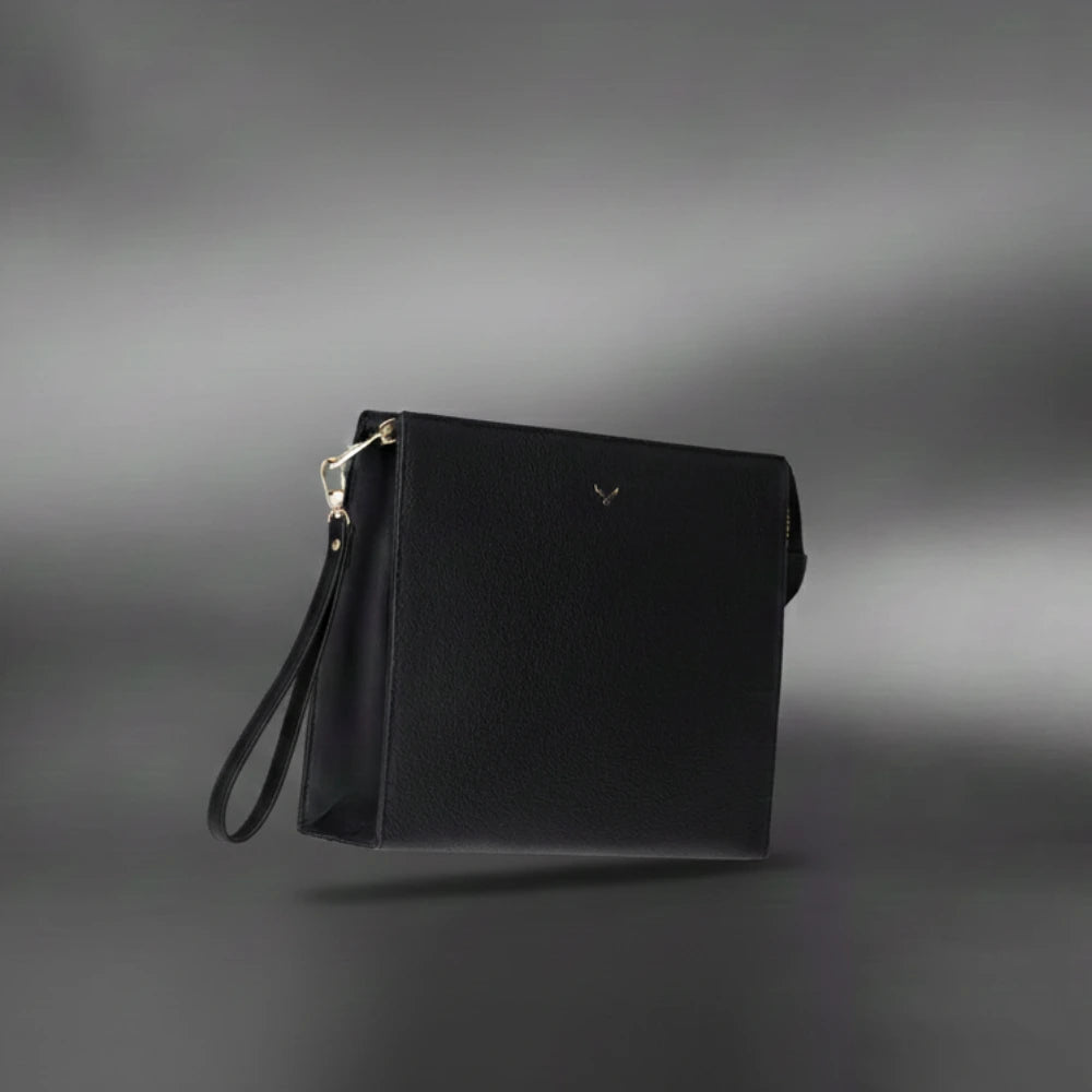 Hakiki Deri Adorn Kadın Çanta - Siyah