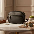 Hakiki Deri Emerald Kadın Çanta - Siyah