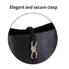 Hakiki Deri Azura Omuz Çanta - Siyah