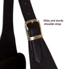 Hakiki Deri Azura Omuz Çanta - Kahve