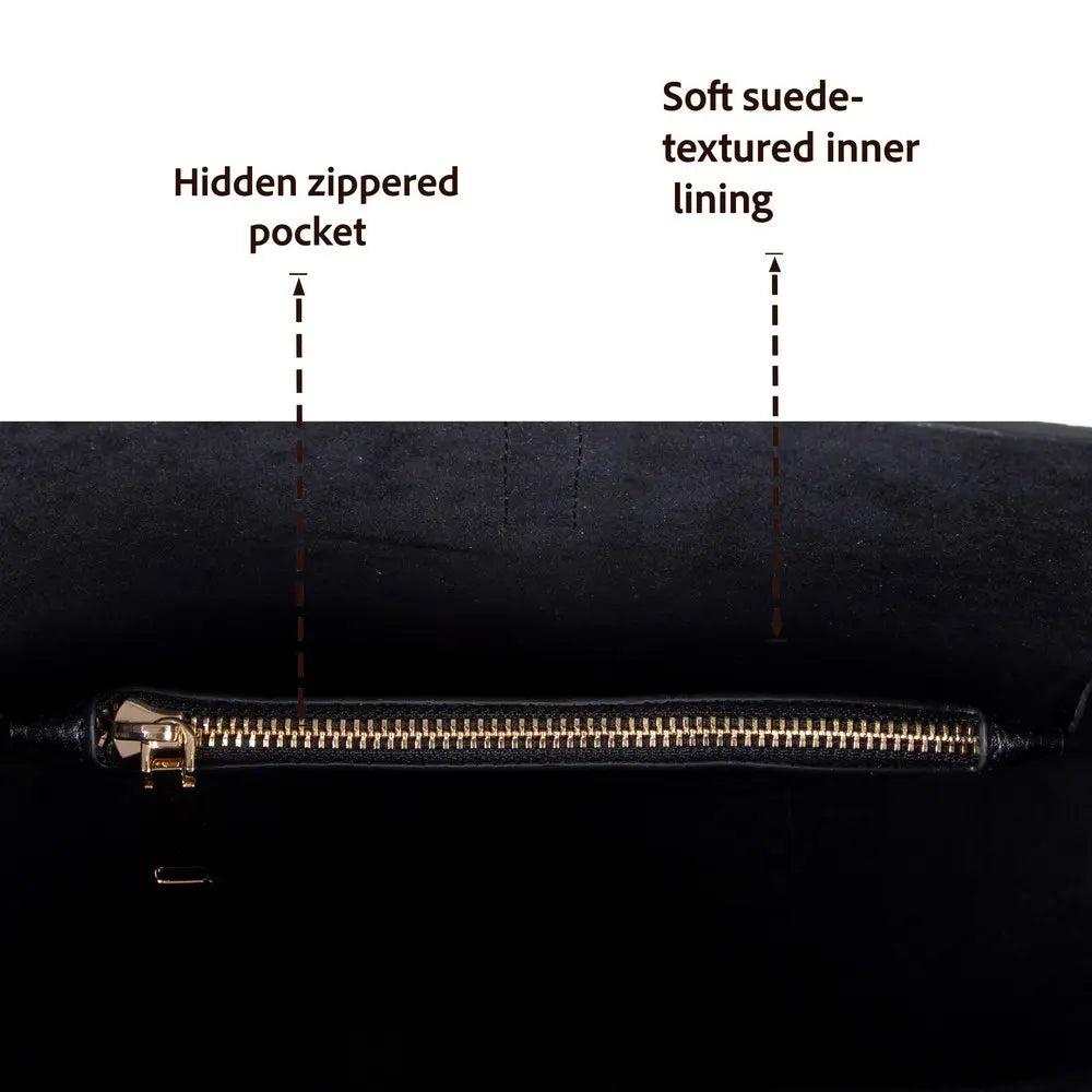 Hakiki Deri Azura Omuz Çanta - Kahve