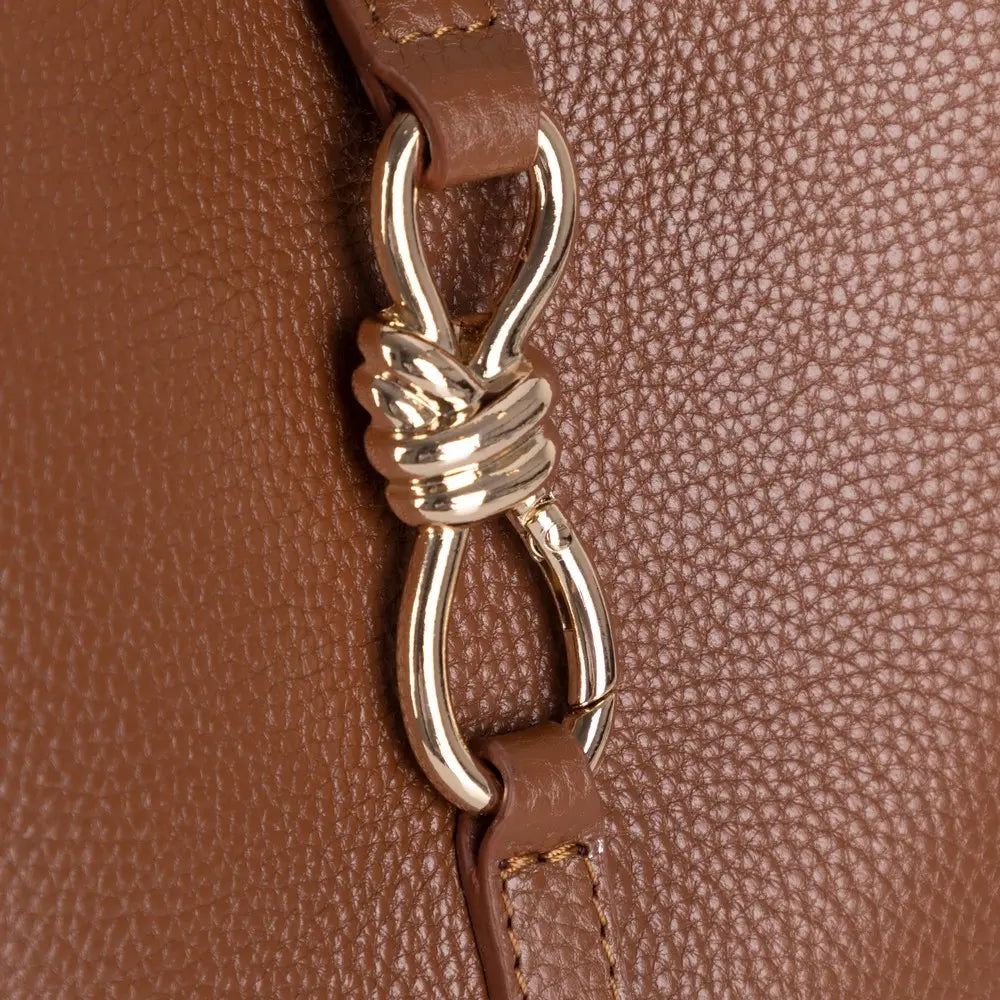 Hakiki Deri Azura Omuz Çanta - Taba