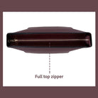 Hakiki Deri Elena Kadın Çanta - Bordo