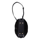 Süet Deri Valentina Kadın Çanta - Siyah