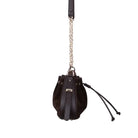 Süet Deri Valentina Kadın Çanta - Kahve