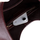 Hakiki Deri Rosa Kadın Çanta - Bordo