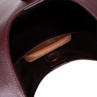 Hakiki Deri Rosa Kadın Çanta - Bordo