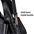 Hakiki Deri Cortina Kadın Çanta - Siyah