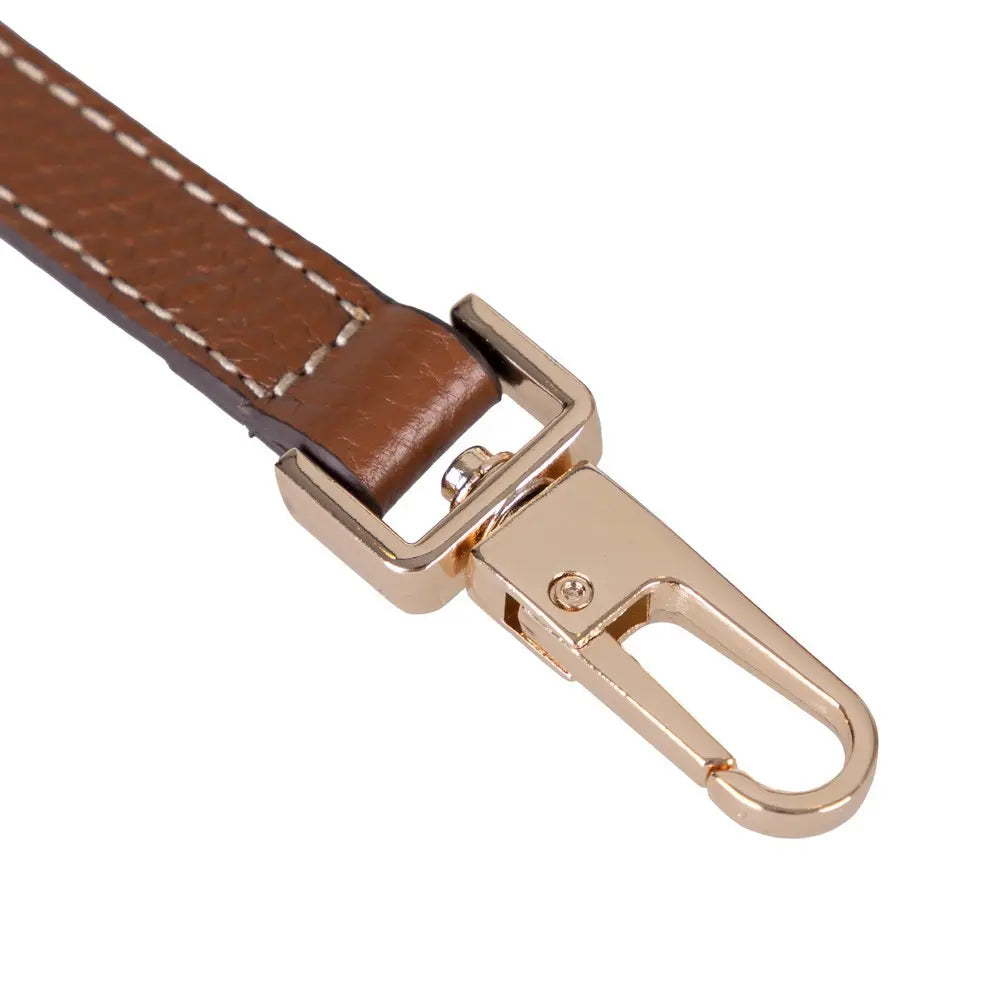 Hakiki Deri Cortina Kadın Çanta - Taba