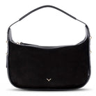 Süet Deri Dolcezza Tote Çanta - Siyah