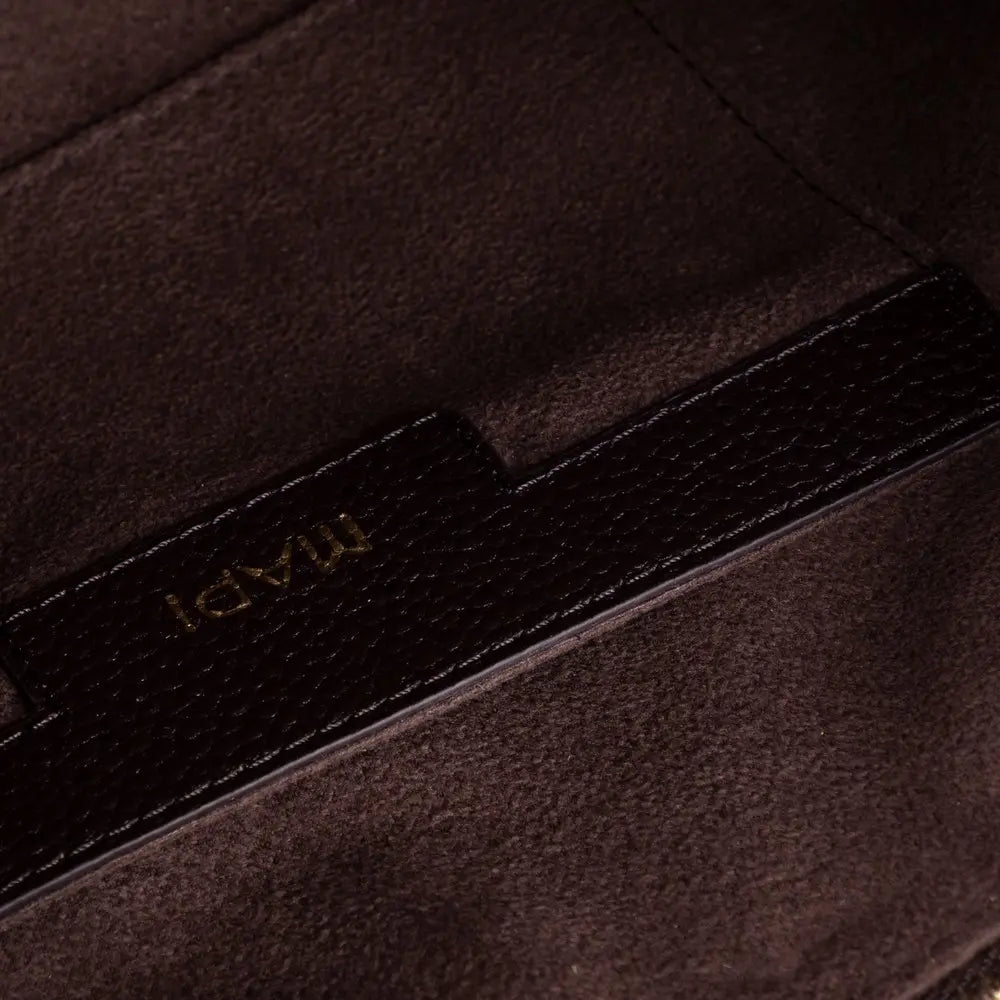 Süet Deri Dolcezza Tote Çanta - Kahve