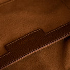 Süet Deri Dolcezza Tote Çanta - Taba