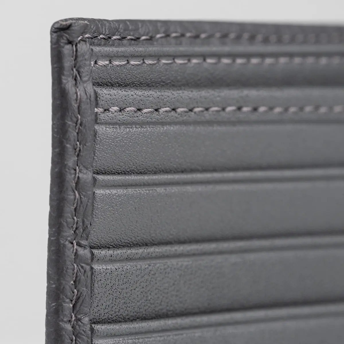 Hakiki Deri Erkek Elegant Cüzdan - Gri