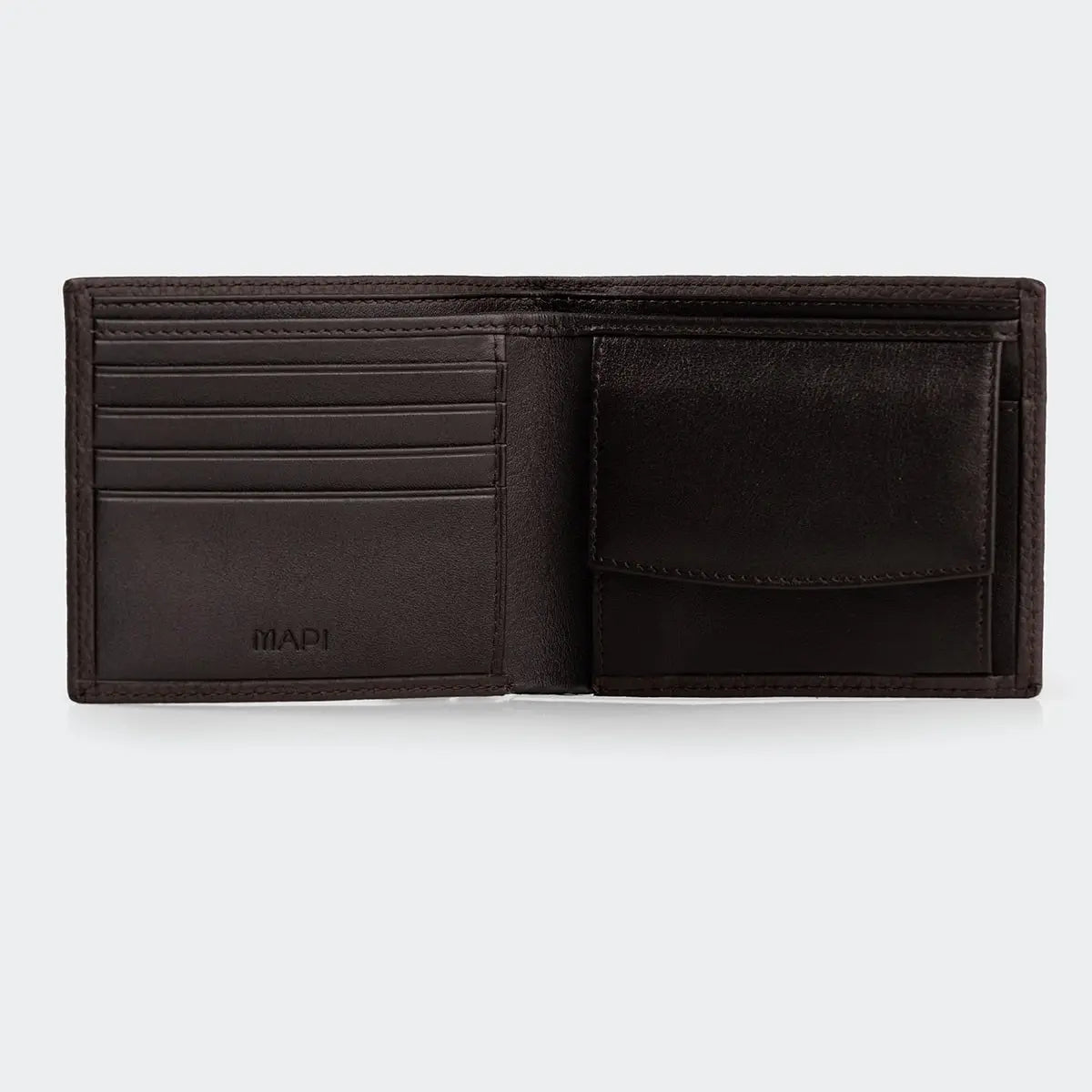 Hakiki Deri Erkek Elegant Cüzdan - Kahve