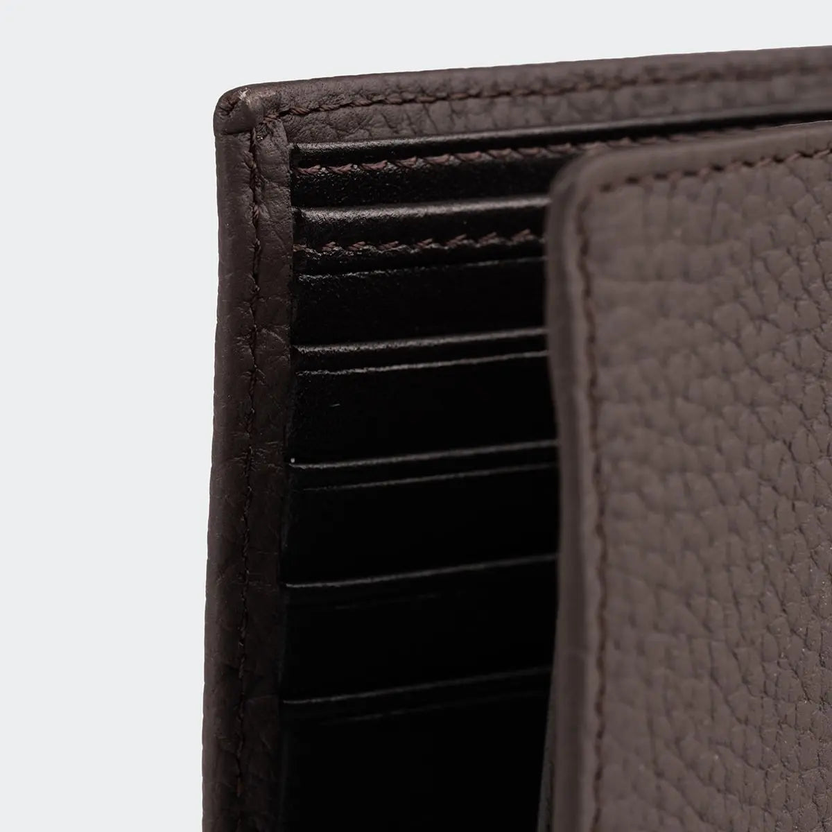 Hakiki Deri Erkek Elegant Cüzdan - Kahve