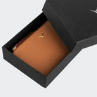 Hakiki Deri Kadın Fermuarlı Cüzdan - Taba