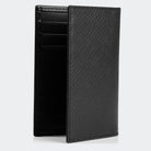 Hakiki Deri Erkek İkon Kartlık Cüzdan - Siyah