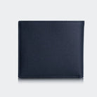 Hakiki Deri Erkek Kompakt  Cüzdan - Mavi