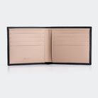 Hakiki Deri Erkek Kompakt  Cüzdan - Siyah