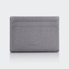 Hakiki Deri Erkek Mini Kartlık Cüzdan - Gri
