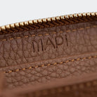 Hakiki Deri Kadın Mini Cüzdan - Taba