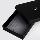 Hakiki Deri Erkek Minimal Kartlık Cüzdan - Gri