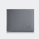 Hakiki Deri Erkek Modern Cüzdan - Gri