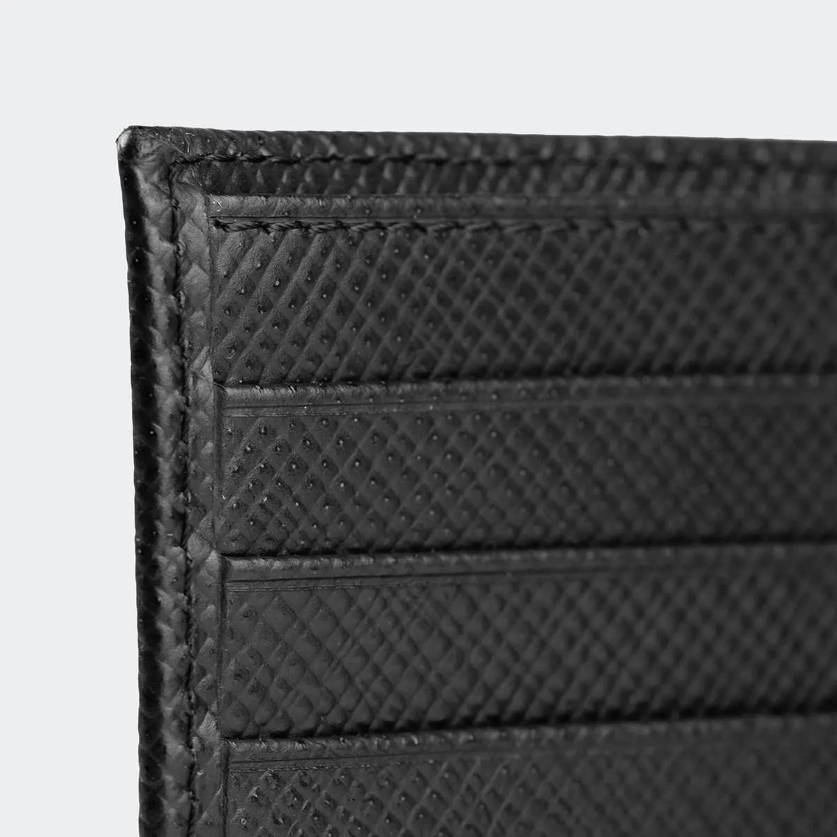 Hakiki Deri Erkek Modern Cüzdan - Siyah