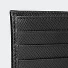 Hakiki Deri Erkek Modern Cüzdan - Siyah