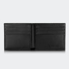 Hakiki Deri Erkek Modern Cüzdan - Siyah