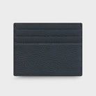 Hakiki Deri Erkek Slim Kartlık Cüzdan - Mavi