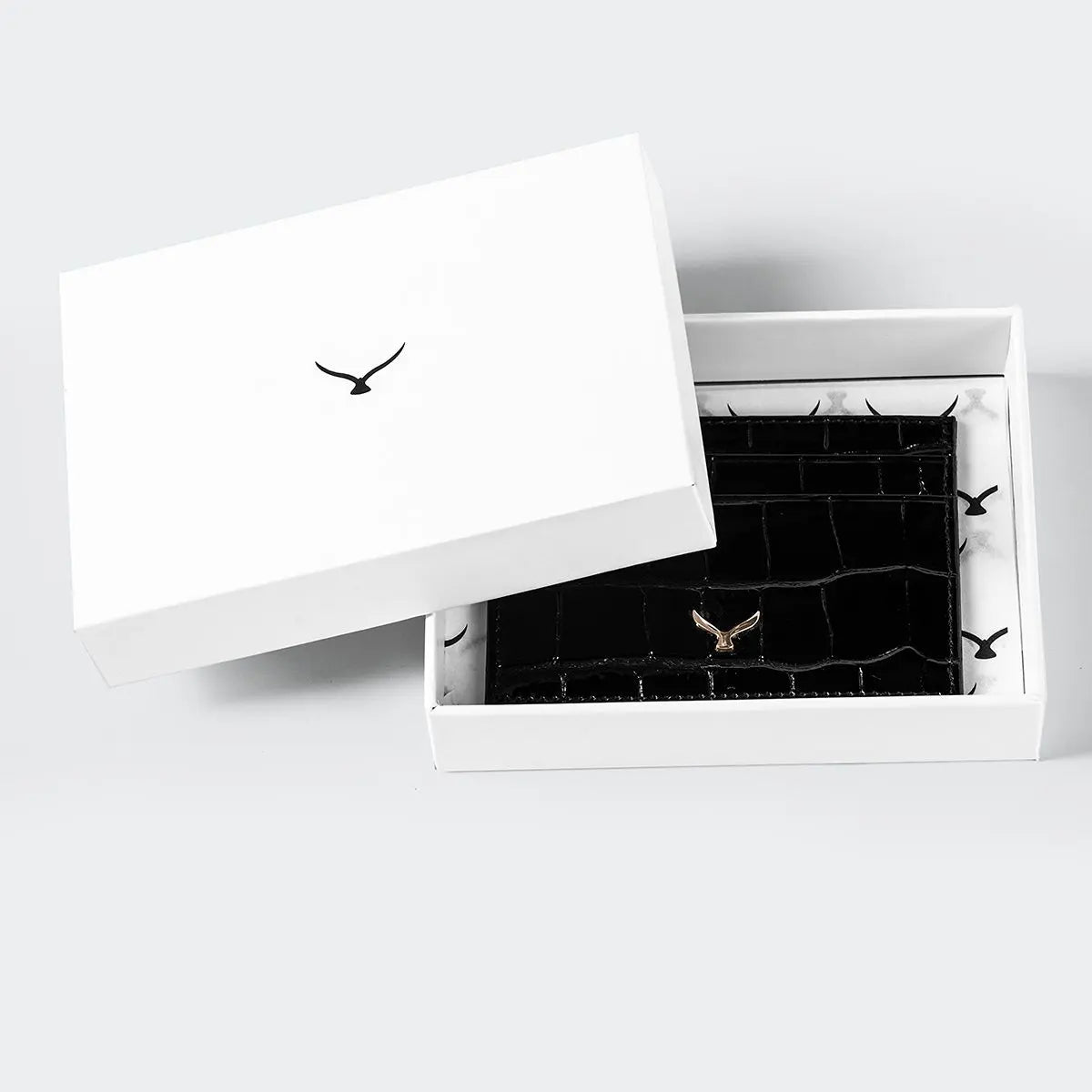 Hakiki Deri Kadın Slim Kartlıklı Cüzdan - Siyah